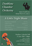 Poster for Dunblane Chamber Orchestra concert